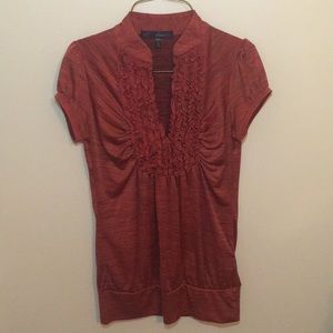 Burnt Orange Blouse